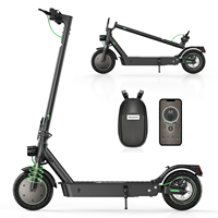 Isinwheel S9MAX - Electric Scooter - 10 Inch Tires - 30 km/h Speed - Foldable Electric Scooter - 500W Motor - 36V 10.4Ah Battery