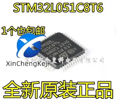 

10pcs original new STM32L051C8T6 LQFP-48 ARM Cortex-M0+32-bit microcontroller MCU