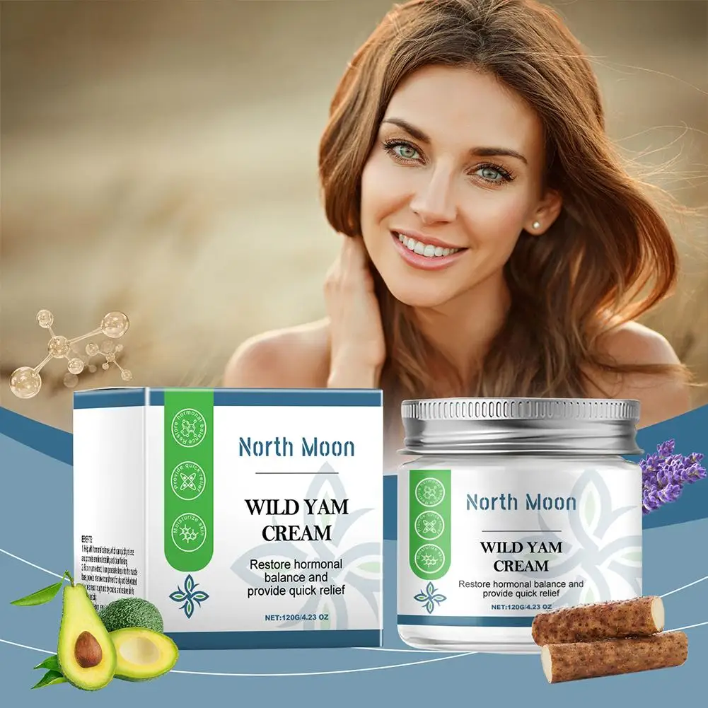 Wild Yam Cream Organic Moisturizes Whitening Cream Cream And 120g Smooth Products Natural Skincare Bright J6L2