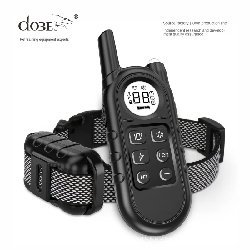 Hot Sale Remote Control Bark Stopper Electronic Collar with Electric Shock Wireless Dog Trainer