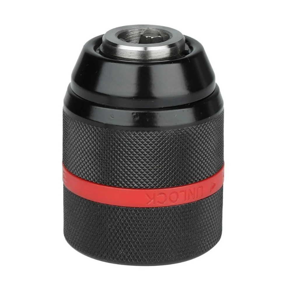 

Бесключевой патрон для дрели, металлический, для электродрели, 55*40 мм, термообработанный, повышенной прочности