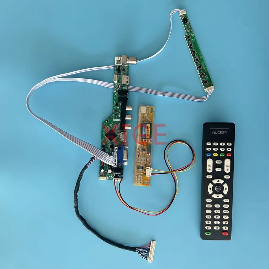 

For LQ160E1LW04 LQ160E1LW02 Display Screen Controller Drive Board DIY Kit 1-CCFL 1280x1024 1280*1024 LVDS 30-Pin HDMI+VGA+AV+USB