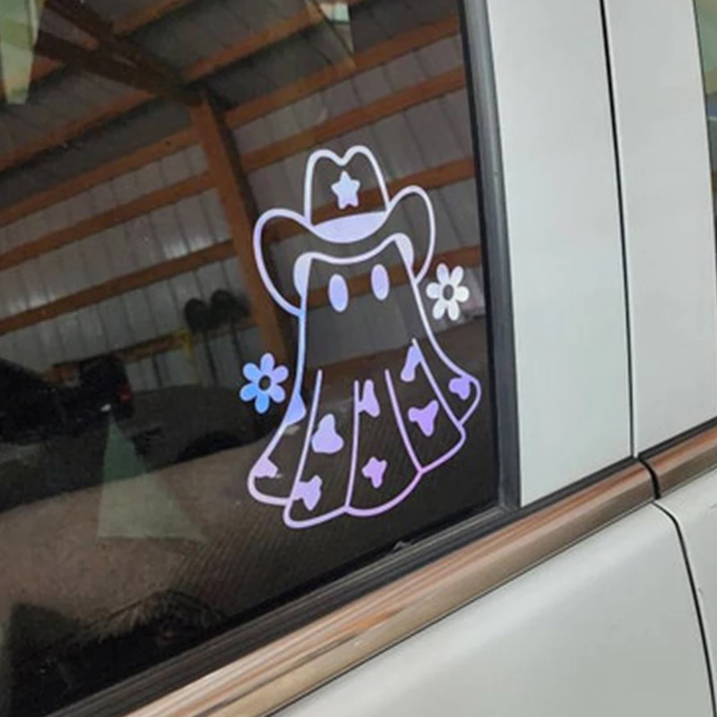 Anime Cowboy For Car Stickers Ghost Laptop Sticker Decoration Bumper Rear Window Fashion Stickers Creative Sport PVC Vinyl Decal