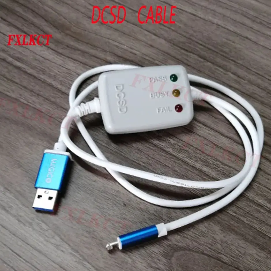 

Кабель последовательного порта DCSD Engineering, кабель для передачи данных, фиолетовый экран, используется для iPhone 7, 7P, 8, 8P, X, iPad для записи данных для SysCfg