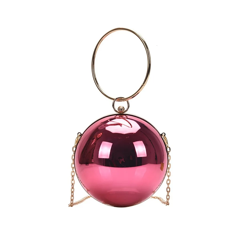 

Mini Acrylic Evening Banquet Bag Chain Large Capacity Ball Handbag Shoulder Bag Crossbody Bag Ladies Clutch Bag Women