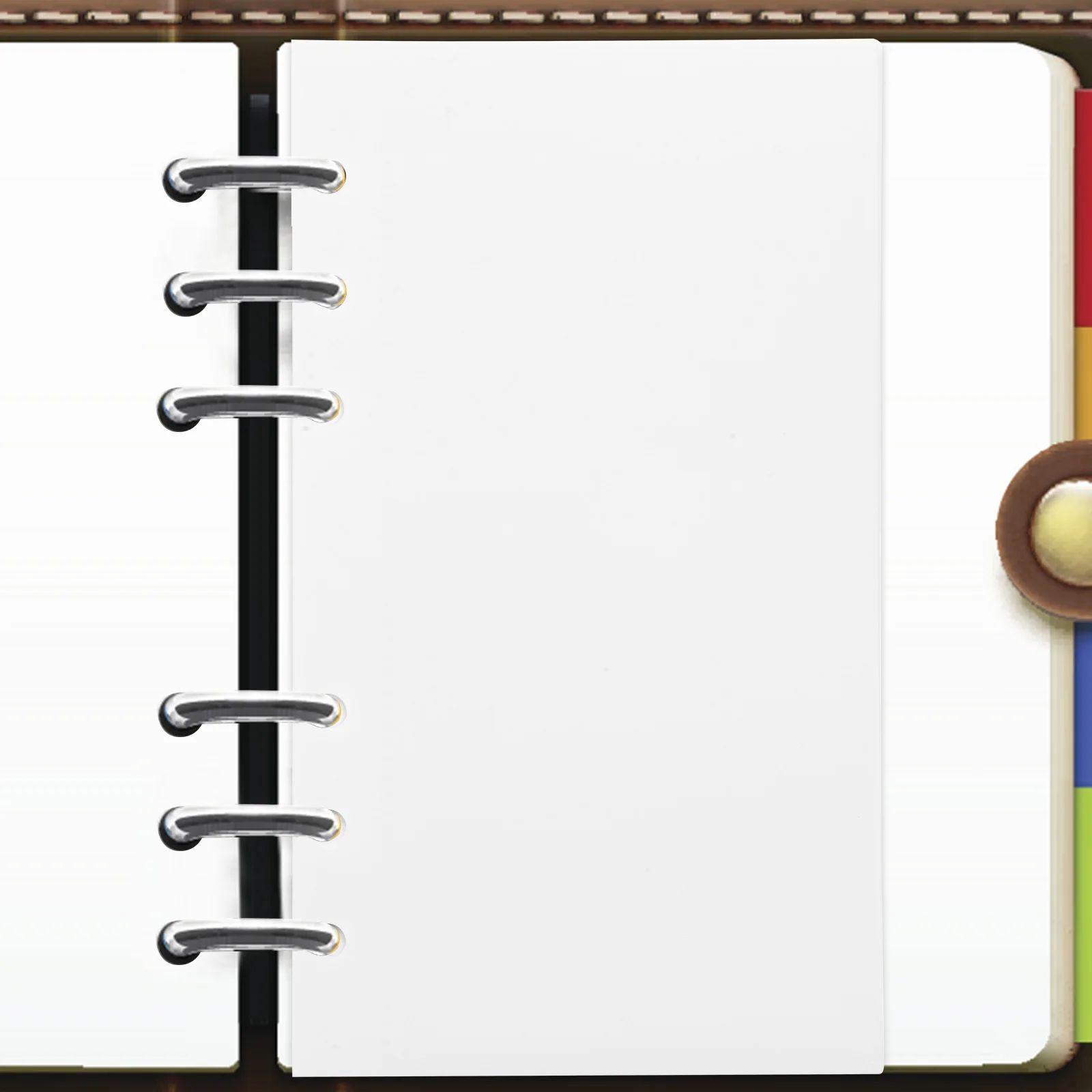 

5Pcs Budget Pocket Binder Supply Small A6 Loose Leaf Pockets Portable Portable Budget Organizer Inserts Multi-Use Binder Pocket