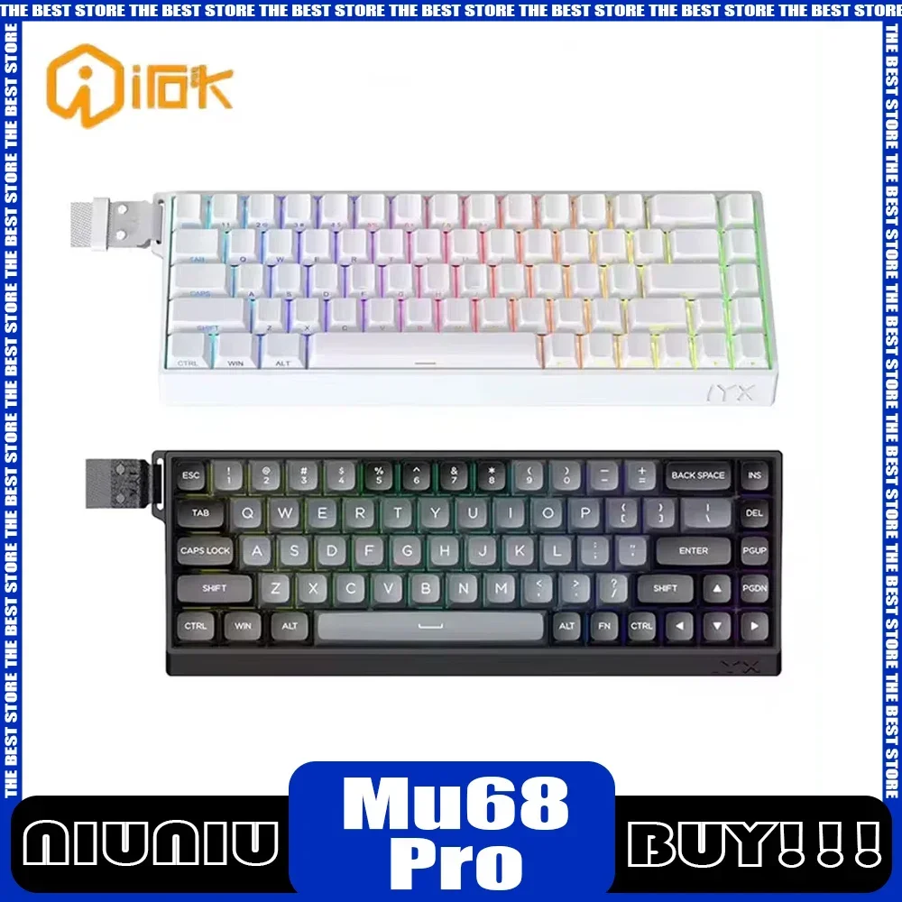 

Iyx Mu68 Pro Magnetic Switch Keyboard 8k Mu68pro Aluminum Alloy Quick Trigger Mechanical Gaming Keyboard Rgb Hot Swap Pc Gamer