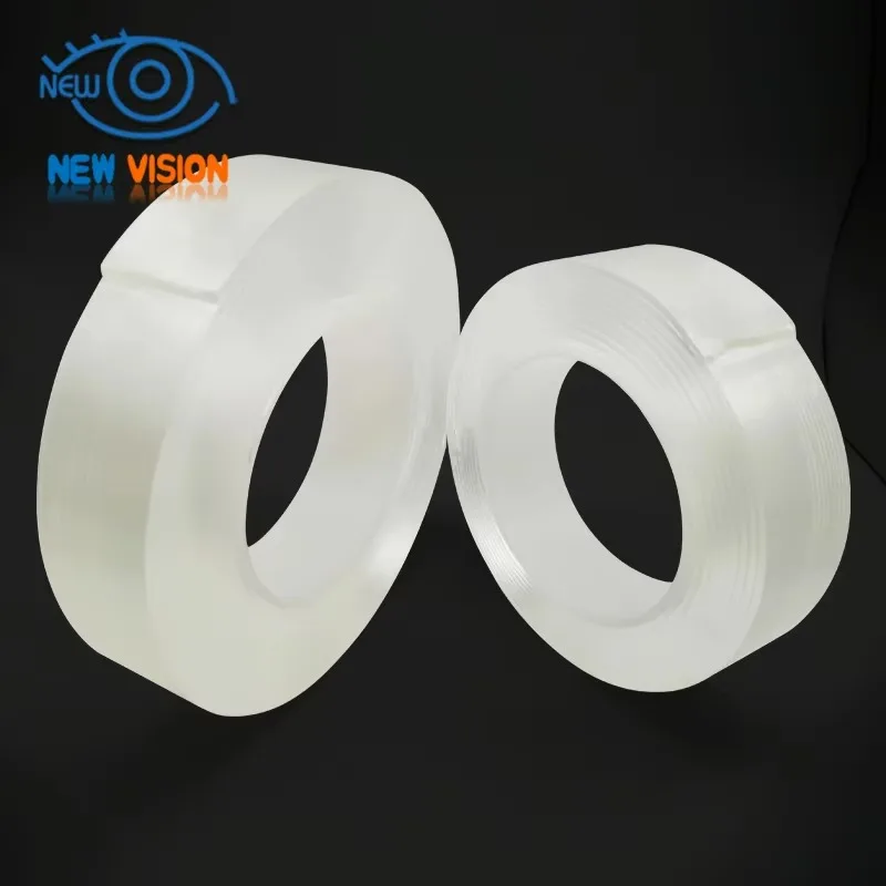 Double Sided Nano Tape Transparent Anti-mold Acrylic Waterproof Tape Reusable Cleanable Adhesive Tapes Utensils For Kitchen