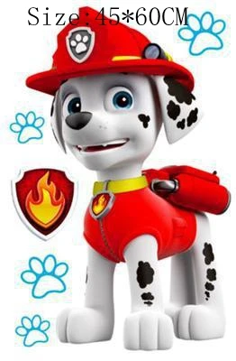 Heiße Paw Patrol Wandaufkleber für Kinder, Jungen, Mädchen, Wohnzimmer, moderne Heimdekoration, Zubehör, PVC, abnehmbares Papier, DIY-Dekoration – Detail 10