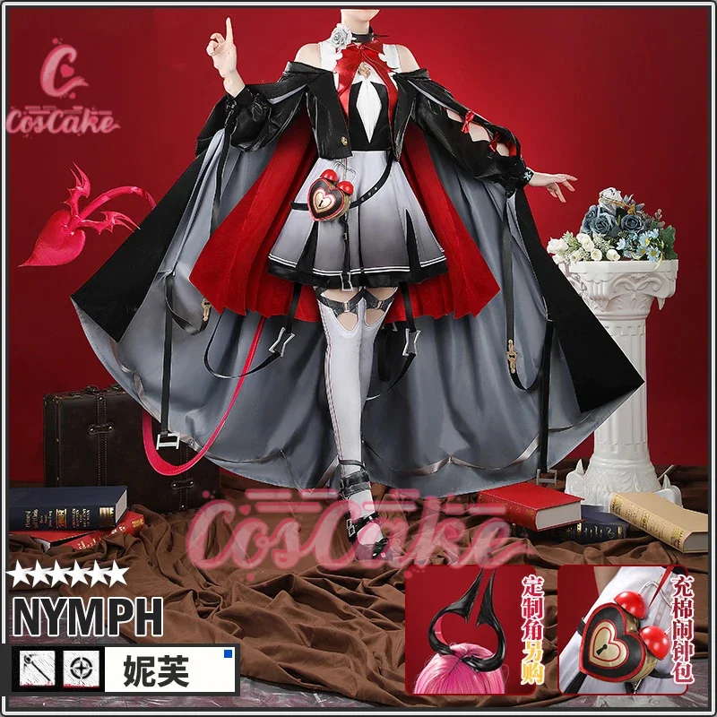 Coscake Arknights Nymph Cosplay Costume Cos Game Anime Party Uniform Hallowen Play Role Clothes Clothing