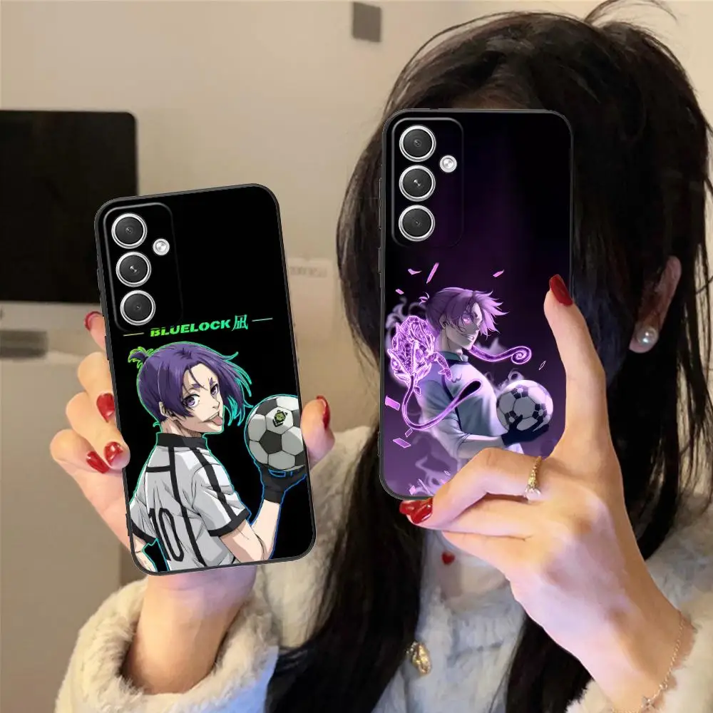 

Чехол для телефона Blue Lock Reo Mikage для Samsung Galaxy S25 S24 S23 S22 S21 S20 Note20 Plus FE Ultra Colorful Cover для мобильных телефонов Pretty