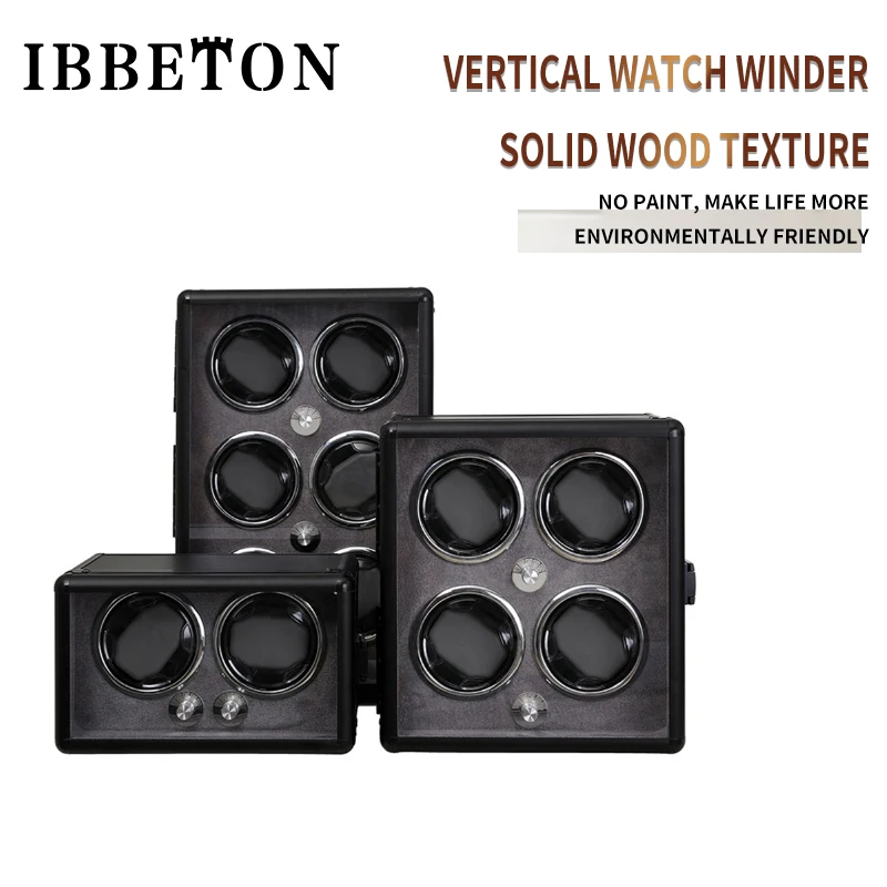 

Mechanical watch household Watch Winder self oscillating aluminum alloy frame rotating watch box with chain storage box