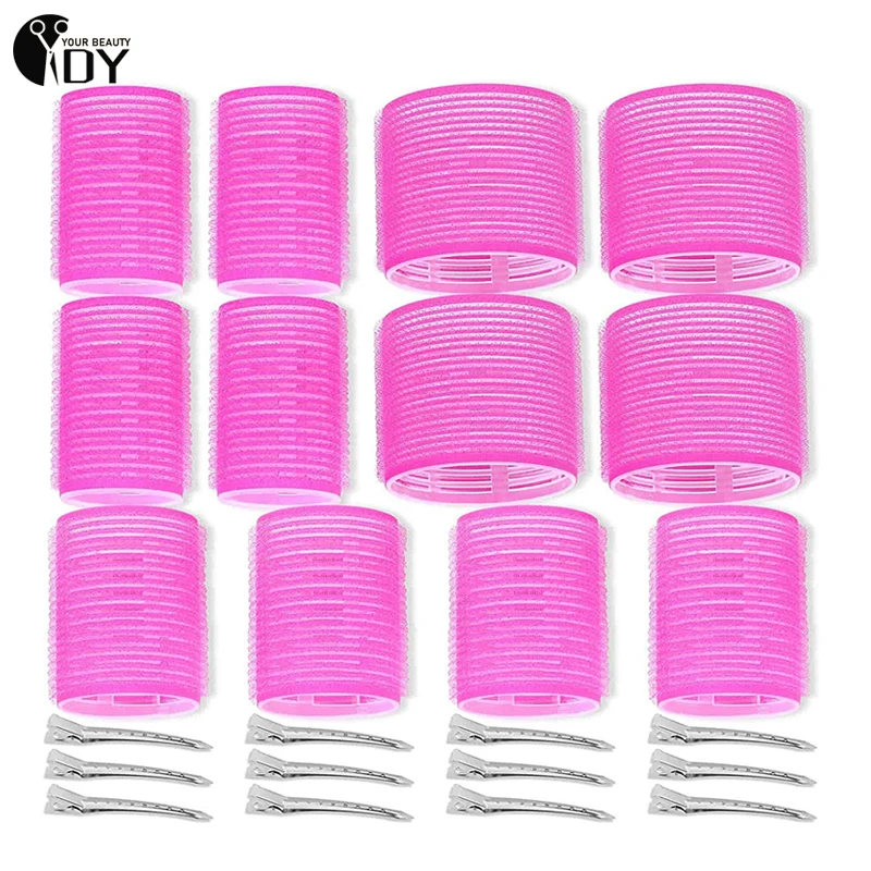 

Hair Roller No Harm to Hair No Heat Magic Curler Natural Curling Hair Styling Tools Hair Salon Self Adhesive DIY Styling Tools