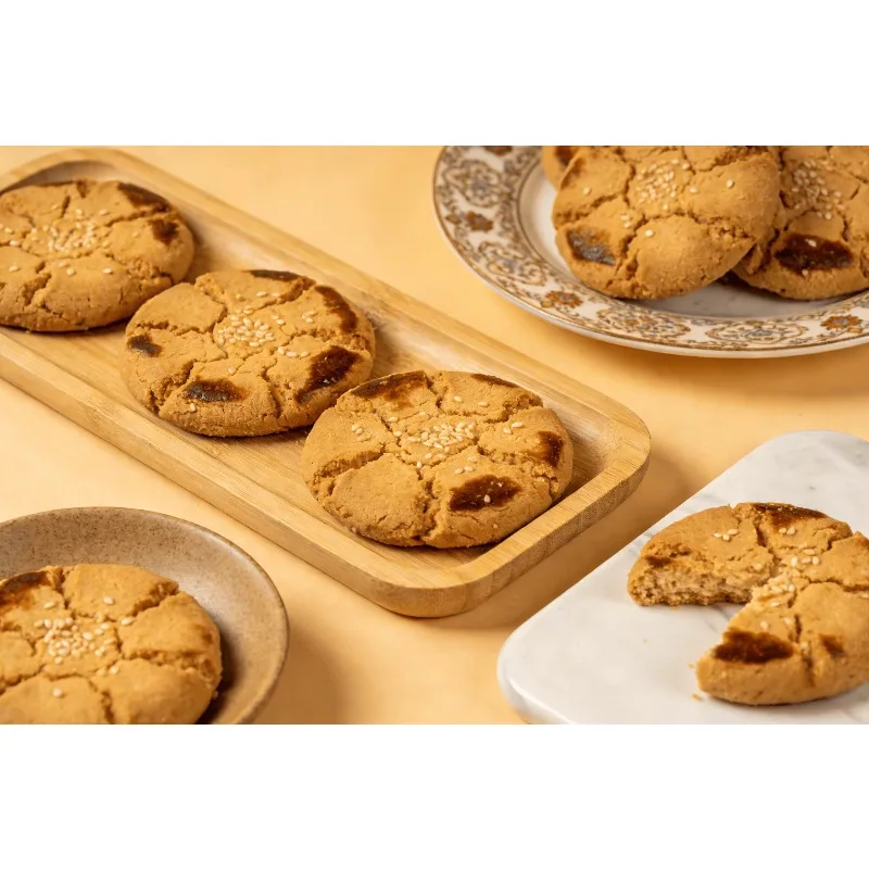 Automatic Biscuit Making Machine High Productivity PLC Controlled New Bakery Equipment for Nuts Corn Fruit Flour Milk