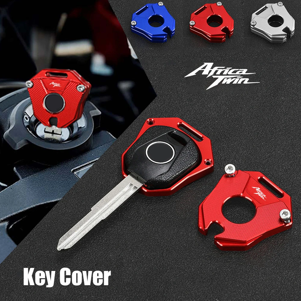 

Motorcycle For HONDA Africa Twin CRF1100L CRF1000L XRV750 XRV 750 CRF 1000 1100 L 2024 Key Cover Case Shell Keyring Keychain