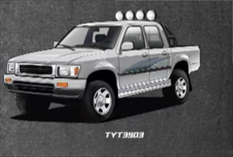 

MASDI 1:64 1994 Hilux RN80/LN107 Коллекция литых моделей автомобилей, миниатюрная коллекция