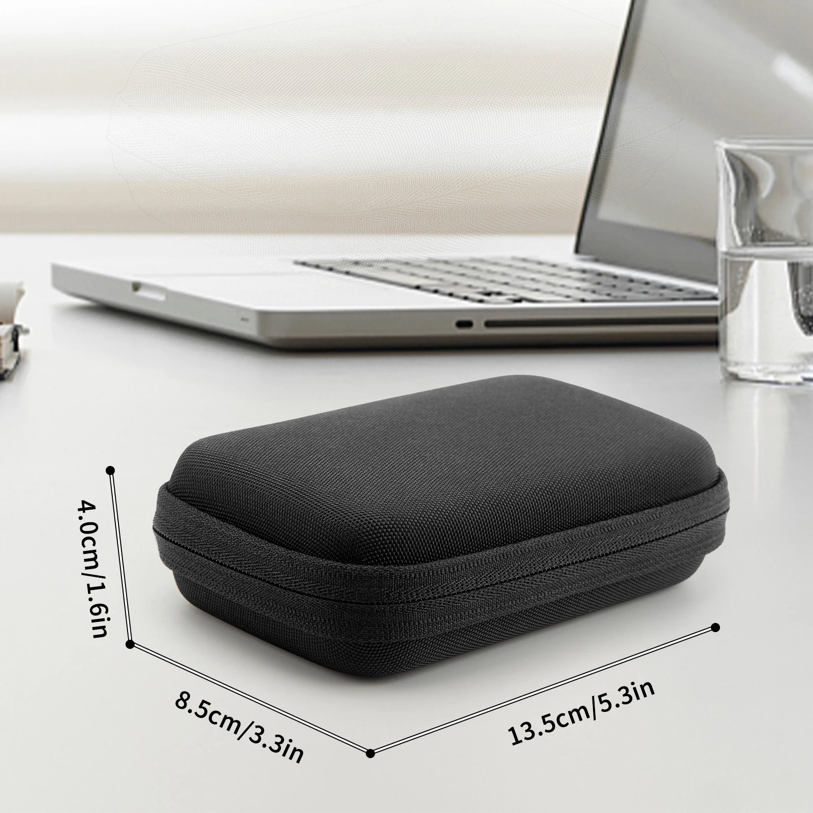 Custodia da trasporto YINKE per Samsung T7/T7 Shield/Touch SSD portatile 1TB 2TB 500GB custodia protettiva da viaggio portatile rigida in EVA