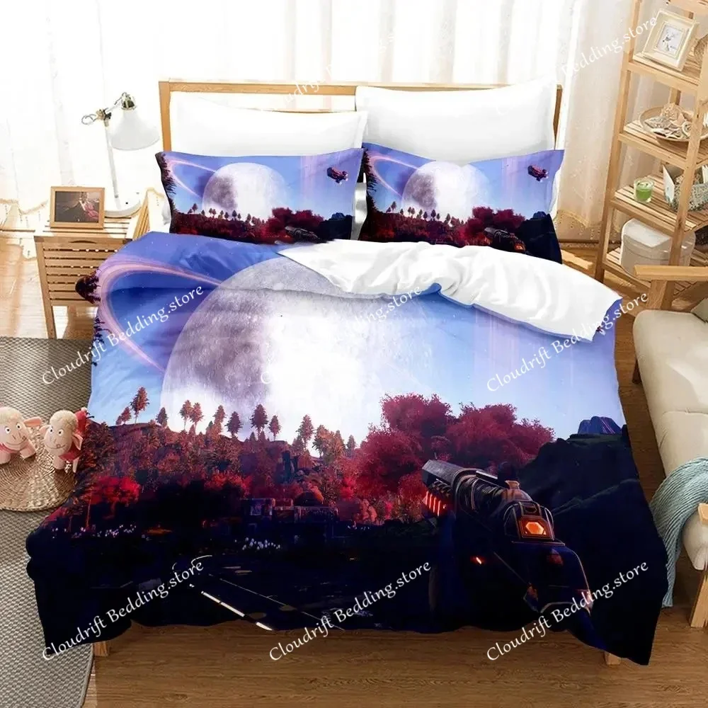

Game Outer Worlds Bedding Set Boys Girls Twin Queen Size Duvet Cover Pillowcase Bed Kids Adult Fashion Home Textileextile026