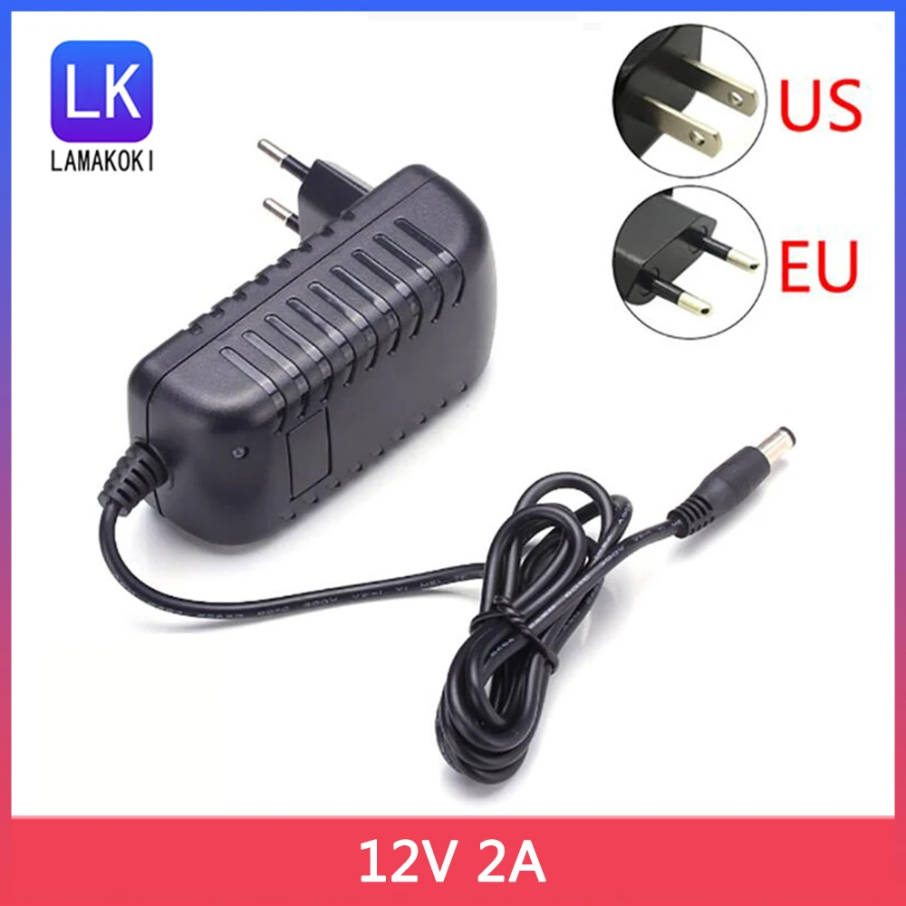AC Power Adapter Cord for Yamaha PA150-PA130 PA-3 PA-3B PA-3C PA-40 PA-5 PA-5C PA-5D PA-6 - DGX-640 EZ-200 12V 2A DC 5.5*2.5MM