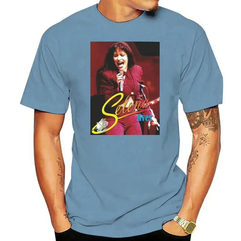 

Selena Quintanilla Tshirt - Diseadora De Moda - Empresaria - Actriz Cotton Customize Tee Shirt