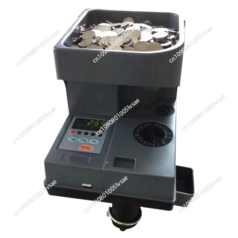 CS-300 coin sorter counter 1300 coins/minute precision digital sorting multi-currency coin count