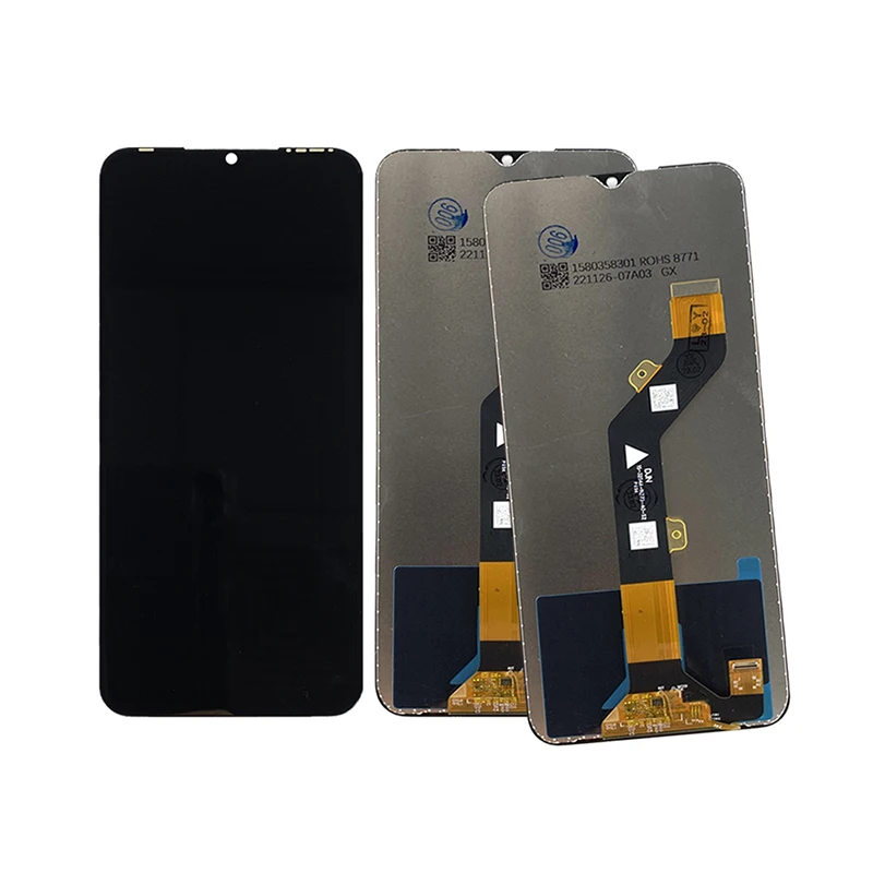 6.6'' Original Screen For Tecno Spark 8C KG5k KG5j KG5n LCD Display Touch Screen Digitizer Assembly For Spark8C LCD Replacement