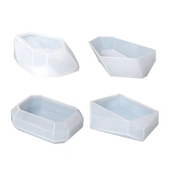 Moldes resina torre cristal piedra diamante para molde jabón cristal flor epoxi resina
