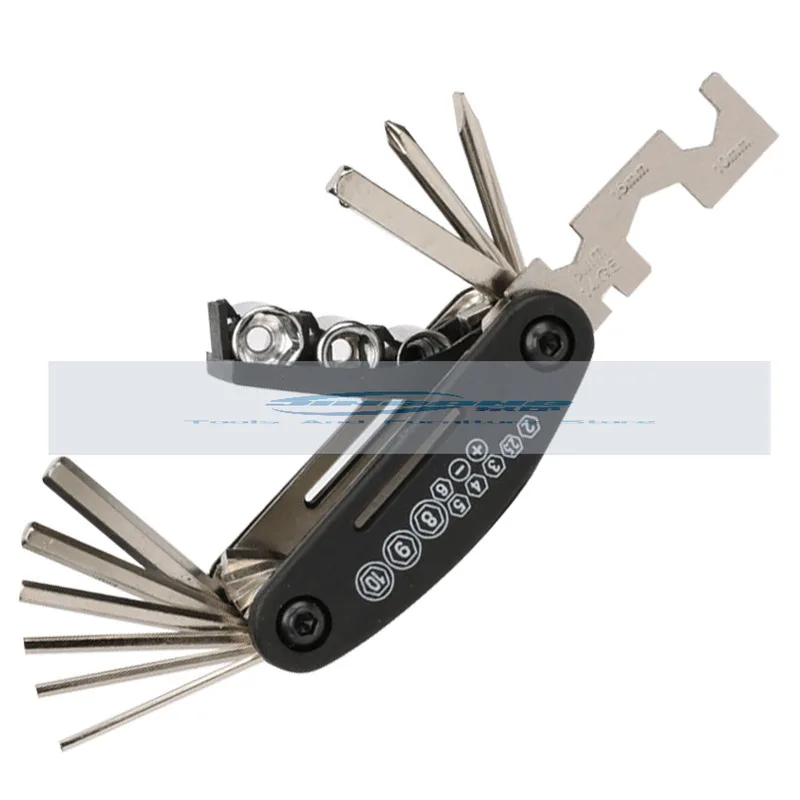 

16-в-1 велосипедный комбинированный ремонт, инструменты для ремонта, гаечный ключ, торцевое оборудование для горного велосипеда, аксессуары