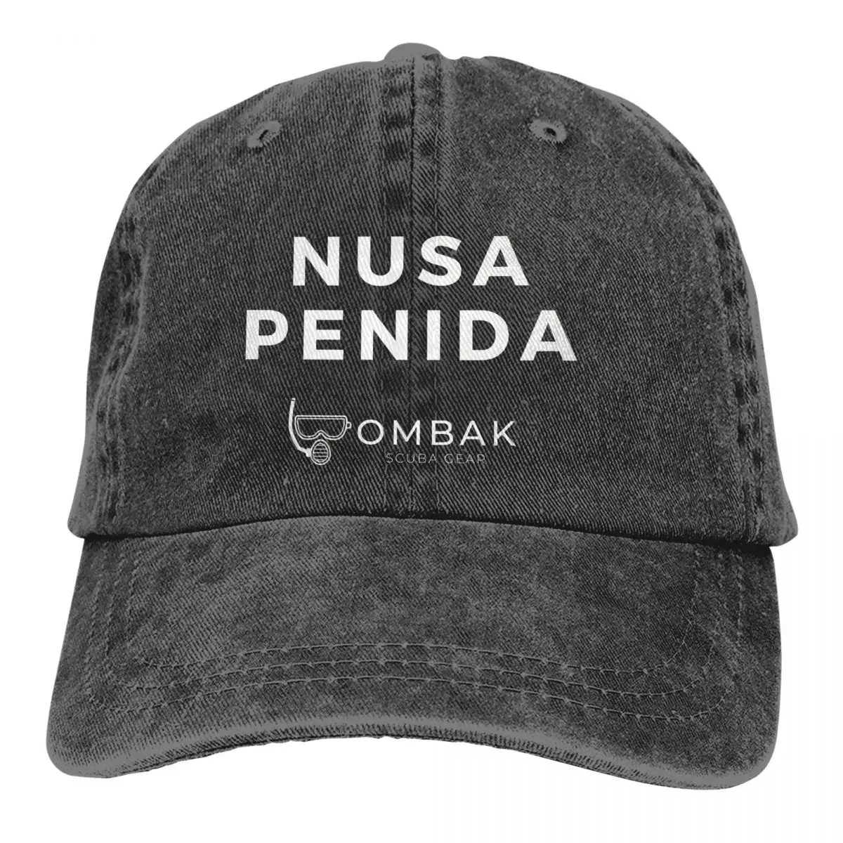 Nusa Penida Bali Indonesia Baseball Cap Men Hats Women Visor Protection Snapback Diving Dive Caps