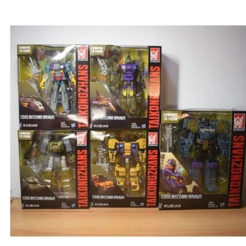 Robot transformateur 5 en 1, combinaison militaire, figurine d'action pour garçons, jouets de collection et loisirs pour enfants, cadeaux de vacances et d'anniversaire