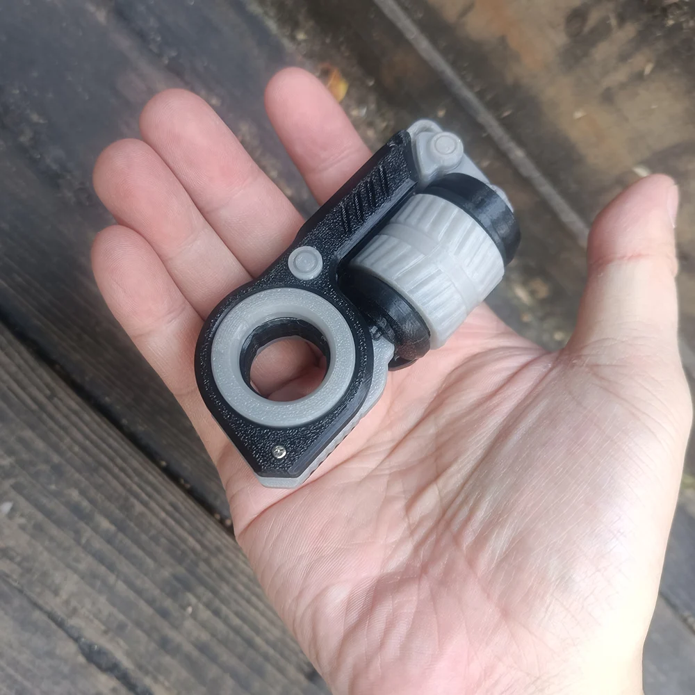 Sinian 3D Printed Ratchet Fidget Spinner Slider - A sensory toy for relieving ADHD, improving focus, and reducing stress.