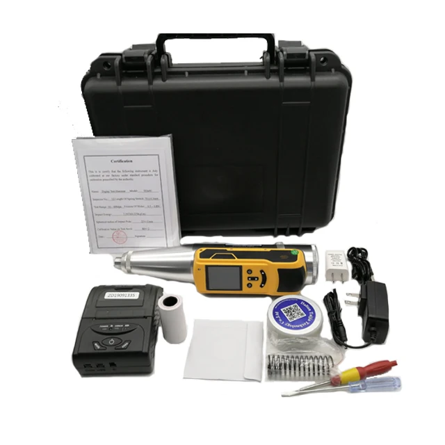 T-Measurement TEM-91 Non Destructive Concrete Testing Hammer Rebound Hammer test Concrete test Hammer Schmidt