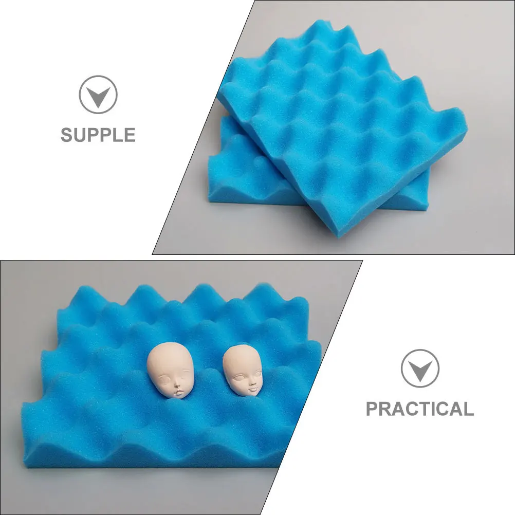 5 قطعة حامل تجفيف فندان الإسفنج حصيرة لأدوات الخبز النمذجة الطين ، الحصير الإسفنج الطين الجاف ، وسادة تشكيل فندان ، كعكة الحرفية #2