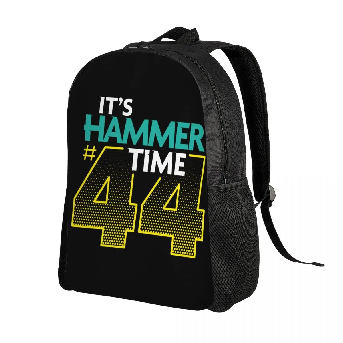 Custom It's Hammer Time 44 Travel Backpack Women Men School Computer Bookbag Motorsport Racing College Student Daypack Bags