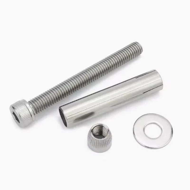 M6 M8 M10 M12 304 Stainless Steel Hexagon Socket Head Built-in Expansion Screw Allen Internal Expansion Concrete Anchor Bolt view 4
