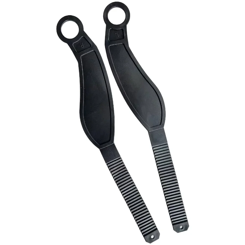 Adjustable Length Pedal Straps Rubber Material Non-slip Design Flexible Crack-resistant For Exercise Bike Pedals