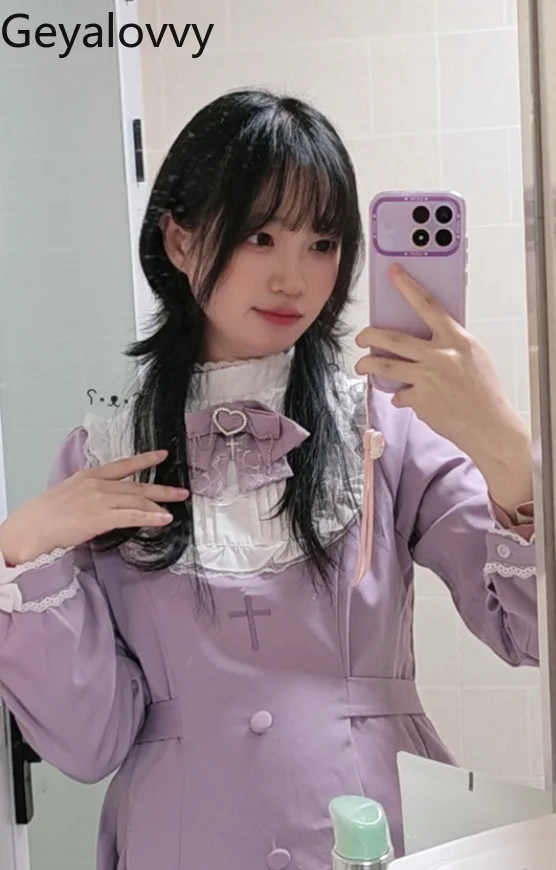 

Japanese Mines Black White High Waist Mass-produced Clothes Slim-fitting Dress and Shorts Sweet Cute Girls Two Piece Set