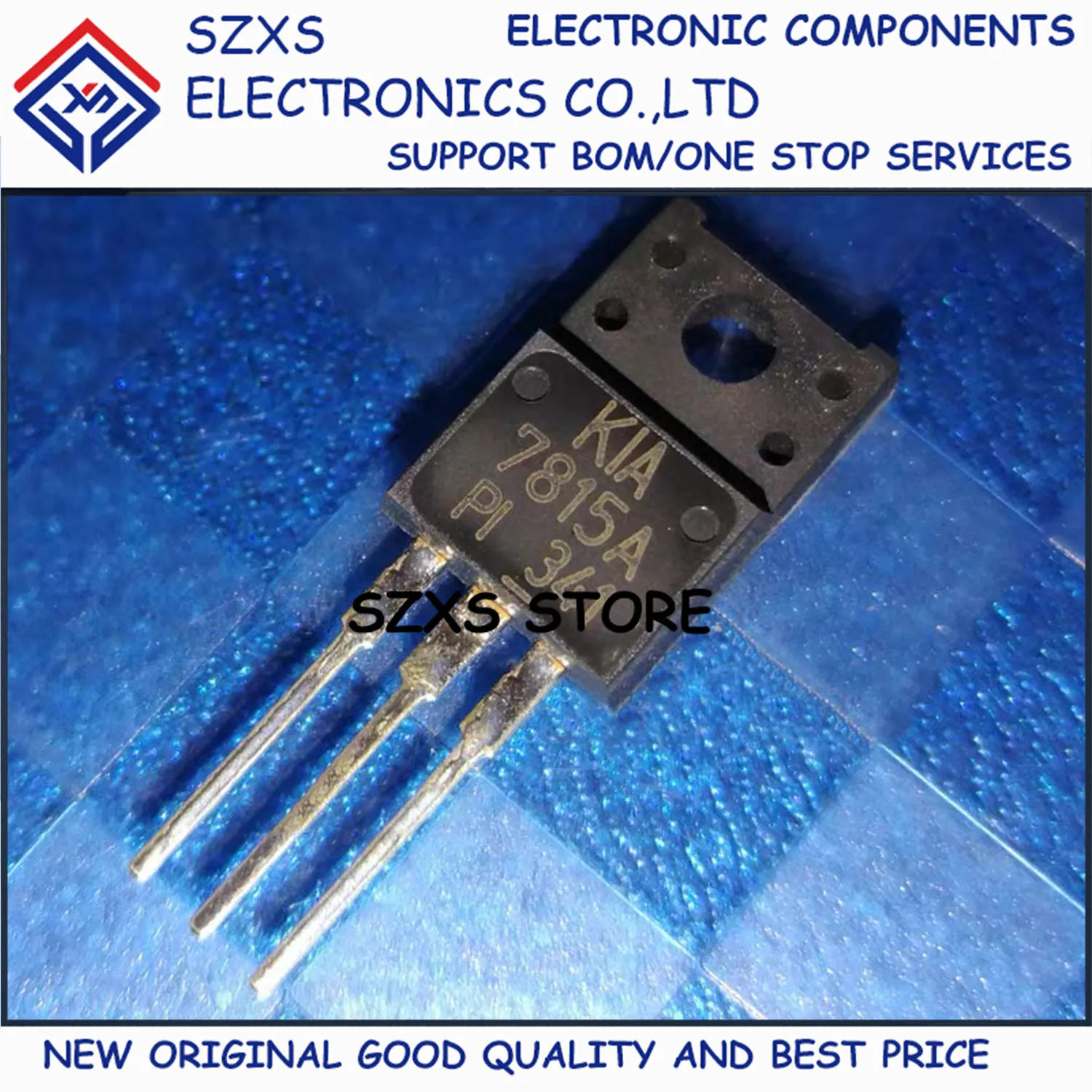 New Original 10Pcs KIA7812API KIA7815API KIA7912PI TO-220F Three Terminal Voltage Regulator Transistor In Stock Good Quality