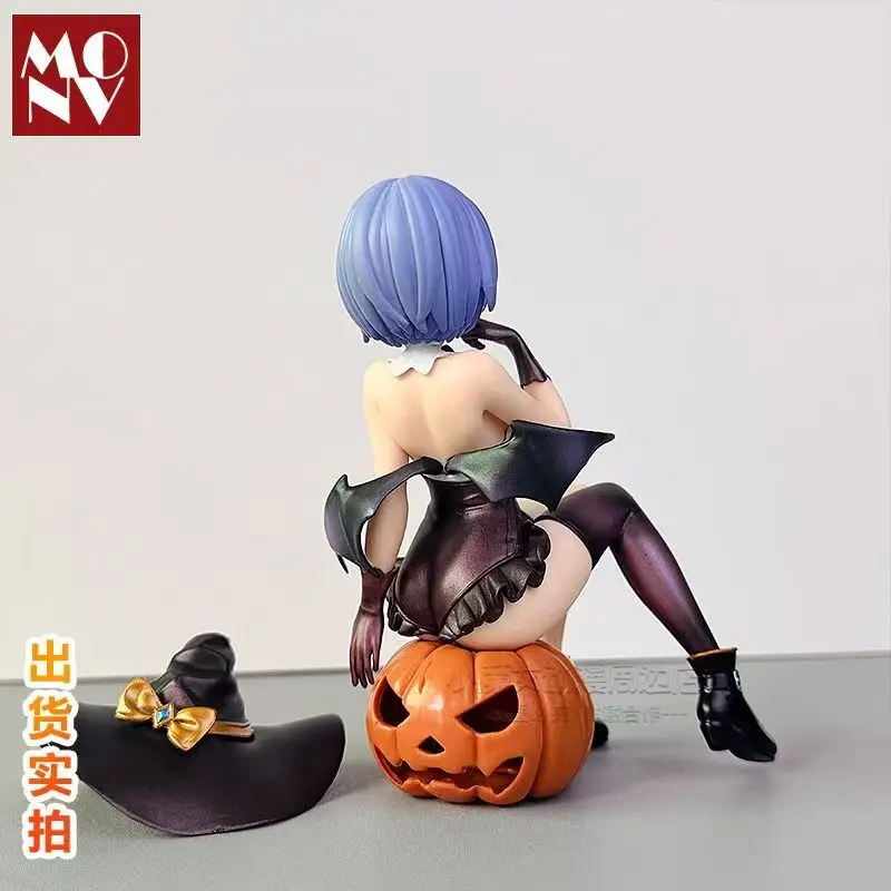 Rem Hallowmas Anime Figuren Pompoen & Duivel PVC Model Collectie Pop Tosy voor Kinderen Meisje Action Figure Gift Kerst Decor