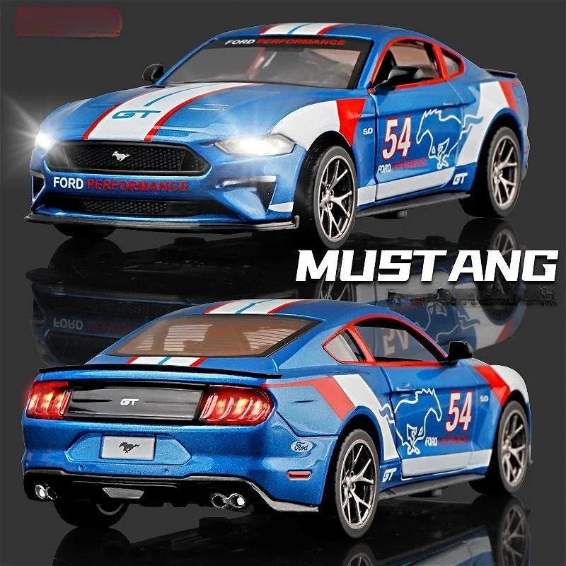 

1:34 Mustang GT Alloy Die Casting Model Collection Ornament Toy Gift for Boy Friend car toy