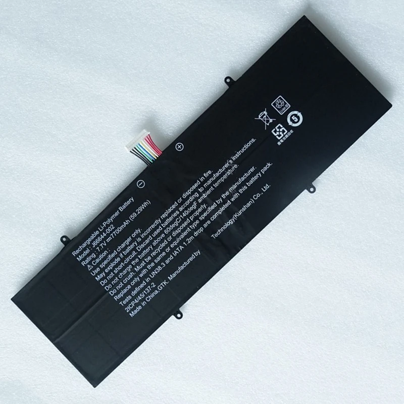 

New Original J66644-002 J66644-005 Laptop Battery 7.7V 7700mAh 59.29Wh For Getac PV077001173I01000463 Tablet PC