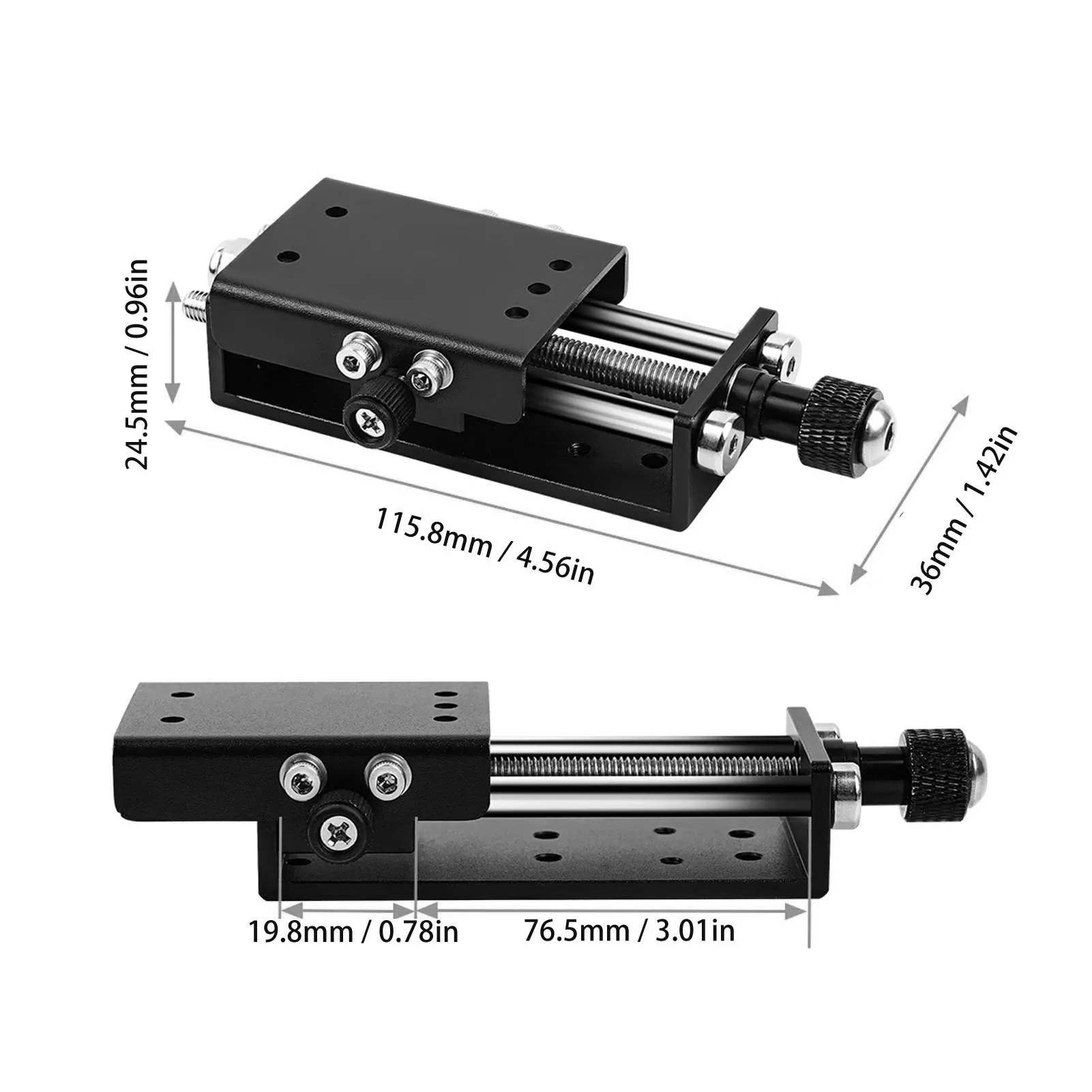 

Engraver Z Axes Height Adjuster Bracket Fast Speed Height Adjuster Wide Application Stable Easy Installation for Woodworking