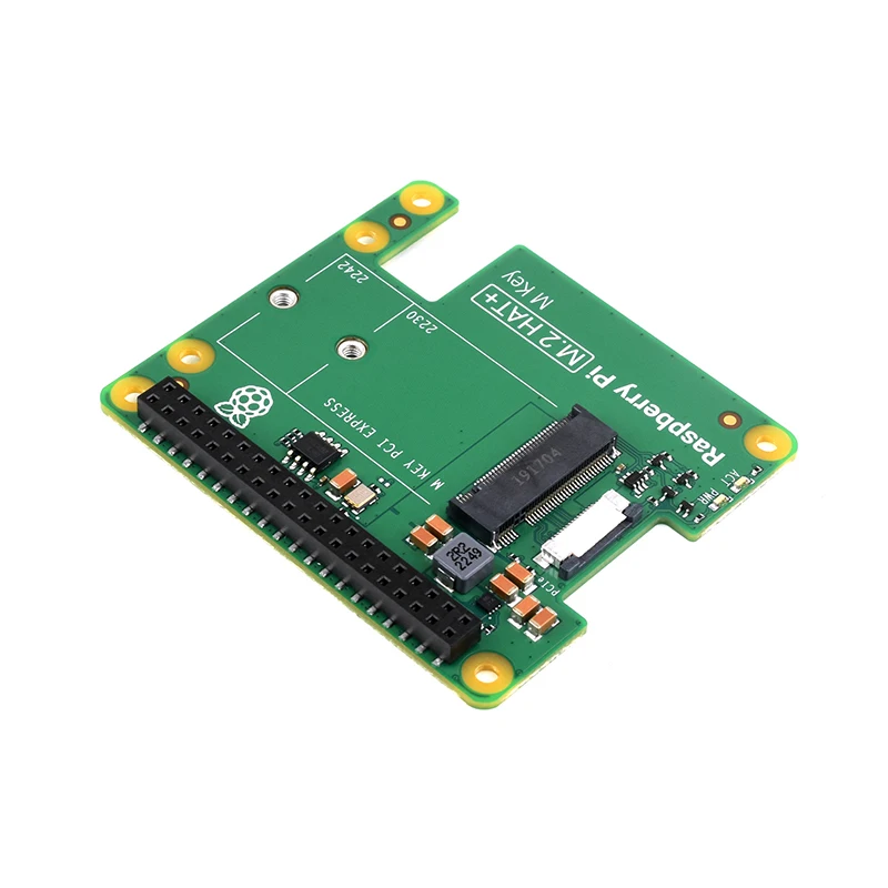 Raspberry Pi 5 официальный оригинальный PCIe на M.2 NVMe SSD Raspberry Pi M.2 HAT + плата для Pi5