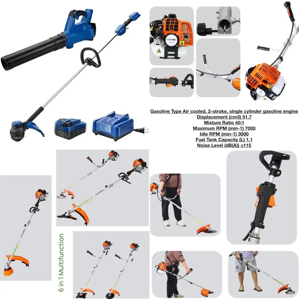24-Volt Cordless Power Tool Set: 2-Piece Equipment Kit for Home and Garden Maintenance