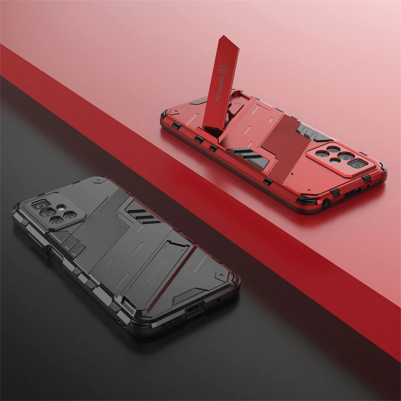 For Xiaomi Redmi 10 Case Shockproof Armor Magnet Car Holder Phone Cover For Redmi 10 Redmy 10 Redmi10 4G Silicone Protect Funda