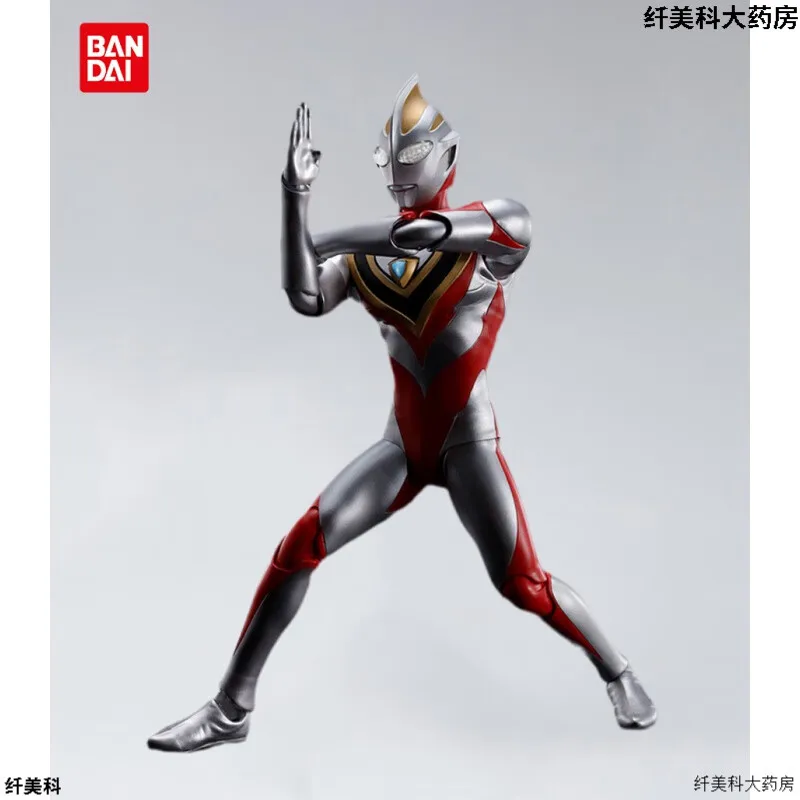 

Bandai (BANDAI) Подлинная игрушка SHF Shining Ultraman Tiga Real Bone Carving Cerro Jade Kai Blazer, игрушка в подарок на день рождения, Bandai