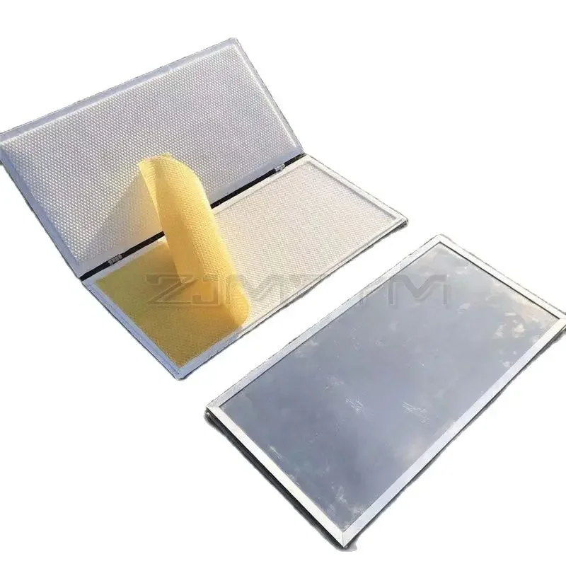 Factory Direct 2026 Beekeeping Beeswax Foundation Sheet Making Machine Beehive Base Machine New Notebook BeesWax Press Machine F