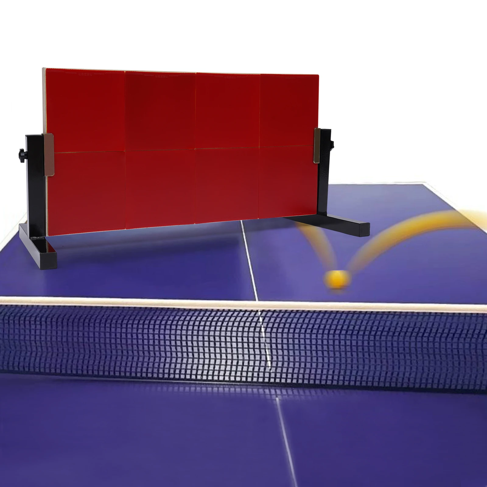 Table Tennis Rebound Board Table Tennis Table Rebounder Indoor Table Tennis Board Training Device for Home Gym Indoor Outdoor