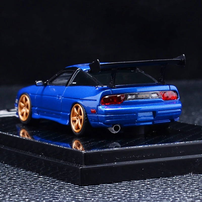 404 Error Diecast Alloy 1:64 Scale 180SX Modified Limited Edition Sports Cars Model Adult Toys Classics Souvenir Gifts Display