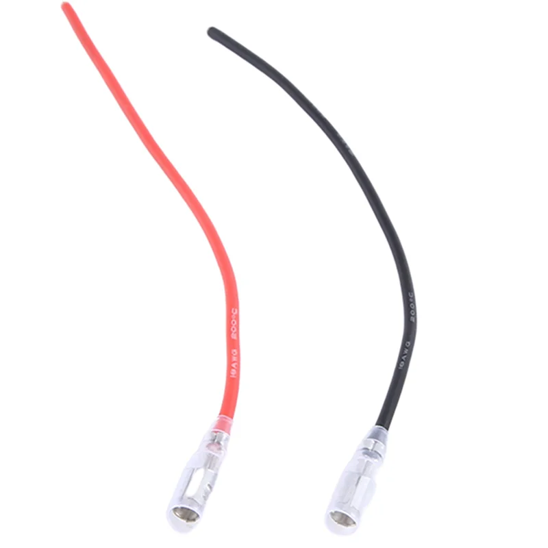 

YSUN-20 PCS 16AWG Силиконовый провод 4,0 мм Пулевая штекер и гнездо для WPL MN SCX10 TRX4 RC Car 370/540/775 Матовый двигатель ESC Durab